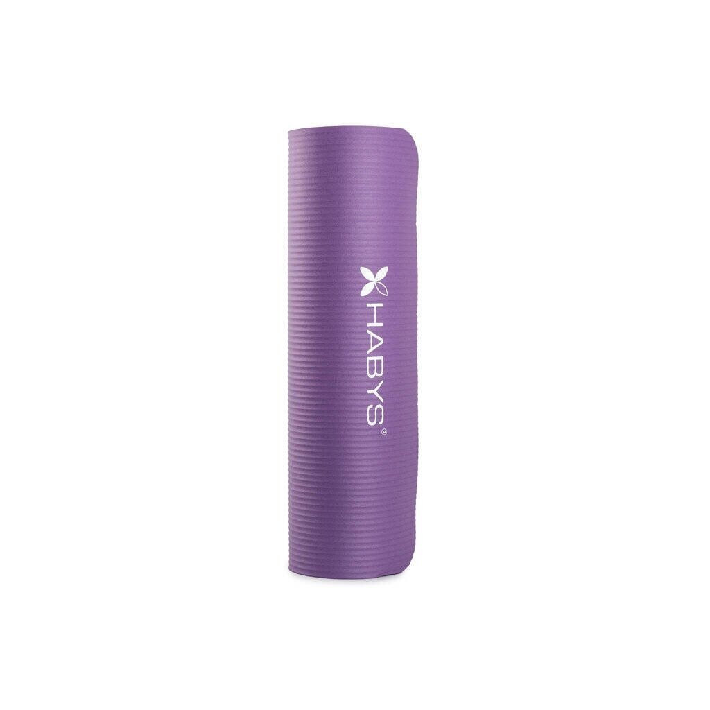 Jogos kilimėlis treniruotėms NBR, 183x61x1cm, violetinės spalvos 3 Jogos kilimėlis treniruotėms NBR, 183x61x1cm, violetinės spalvos 3