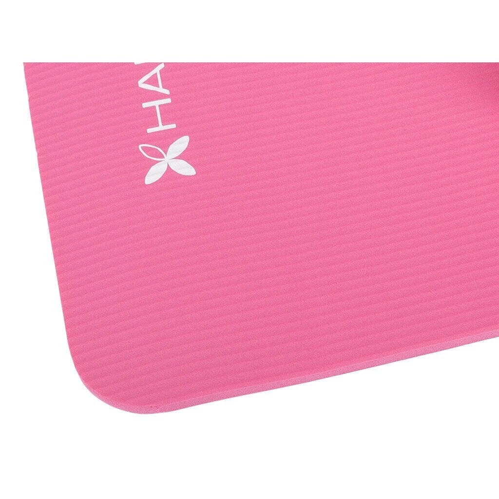 Jogos kilimėlis treniruotėms NBR, 183x61x1cm, rožinės spalvos 2 Jogos kilimėlis treniruotėms NBR, 183x61x1cm, rožinės spalvos 2
