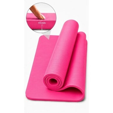 Jogos ir mankštos kilimėlis FIT.ME (1,5 cm) 3