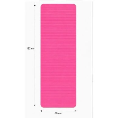Jogos ir mankštos kilimėlis FIT.ME (1,5 cm) 1 Jogos ir mankštos kilimėlis FIT.ME (1,5 cm) 1