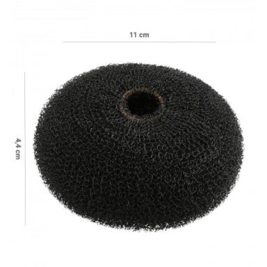 LUSSONI Apvalus užpildas šukuosenoms, juodos spalvos, Ø 110 mm. LUSSONI Apvalus užpildas šukuosenoms, juodos spalvos, Ø 110 mm.