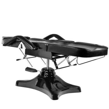 Profesionali hidraulinė kosmetologinė kėdė-lova A 234, juodos spalvos Profesionali hidraulinė kosmetologinė kėdė-lova A 234, juodos spalvos
