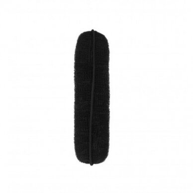 LUSSONI lanksti plaukų kempinėlė kuodui formuoti BLACK, 150 mm LUSSONI lanksti plaukų kempinėlė kuodui formuoti BLACK, 150 mm