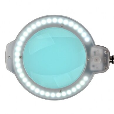 Profesionali kosmetologinė LED lempa - lupa MOONLIGHT 8012/5, juodos spalvos (su stovu) 4 Profesionali kosmetologinė LED lempa - lupa MOONLIGHT 8012/5, juodos spalvos (su stovu) 4
