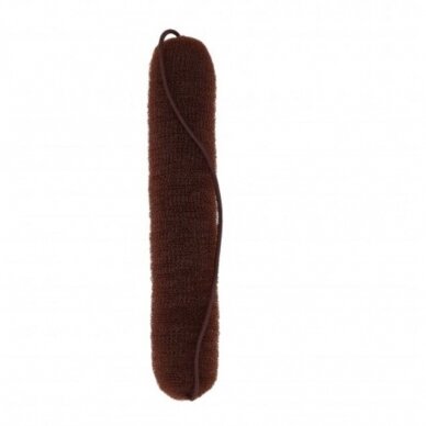 LUSSONI lanksti plaukų kempinėlė kuodui formuoti BROWN, 230 mm LUSSONI lanksti plaukų kempinėlė kuodui formuoti BROWN, 230 mm