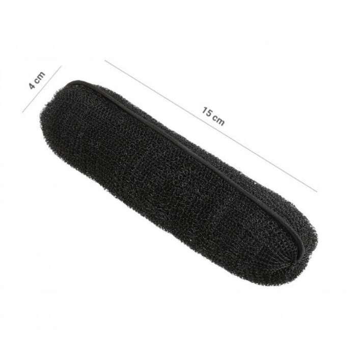 LUSSONI lanksti plaukų kempinėlė kuodui formuoti BLACK, 150 mm 1