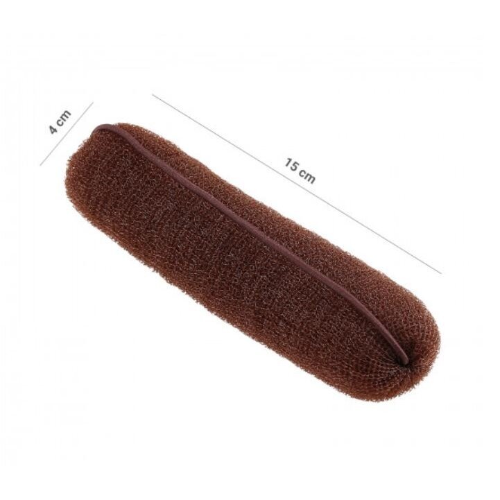 LUSSONI lanksti plaukų kempinėlė kuodui formuoti BROWN, 150 mm 1 LUSSONI lanksti plaukų kempinėlė kuodui formuoti BROWN, 150 mm 1