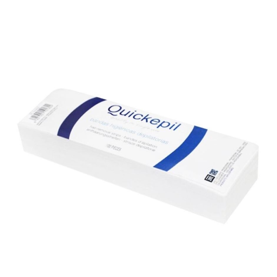 QUICKEPIL vienkartinės juostelės depiliacijai, 200 vnt. QUICKEPIL vienkartinės juostelės depiliacijai, 200 vnt.