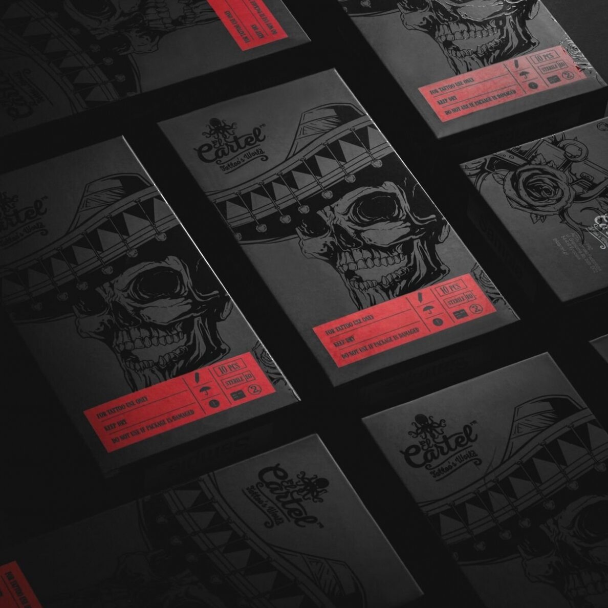 Kartridžas tatuiruotėms atlikti EL CARTEL 0,30mm/9RS Shader/10 vnt/. 3 Kartridžas tatuiruotėms atlikti EL CARTEL 0,30mm/9RS Shader/10 vnt/. 3