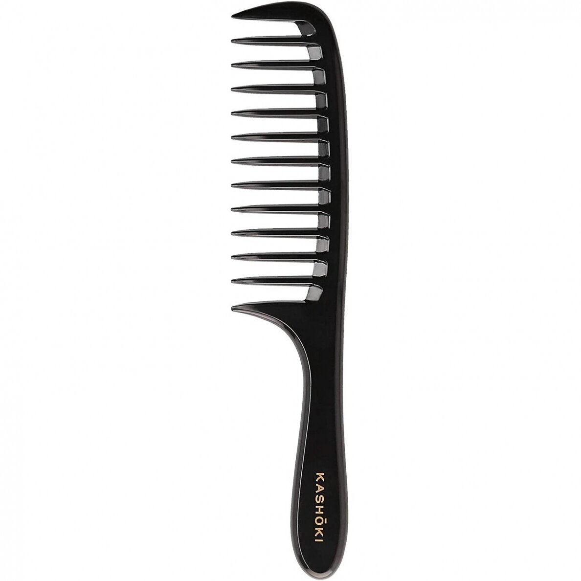 KASHOKI HR COMB WET DETANGLING HANDLE COMB 443 plaukų šukos KASHOKI HR COMB WET DETANGLING HANDLE COMB 443 plaukų šukos