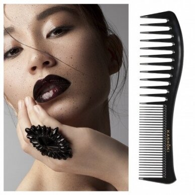 KASHOKI HAIR COMB DETANGLING COMB 436 Šukos su dviejų tipų dantukais TOMOKO 4