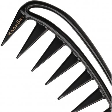 KASHOKI HR COMB HANDLE DETANGLING COMB 429 profesionalios šlapių plaukų šukos 1