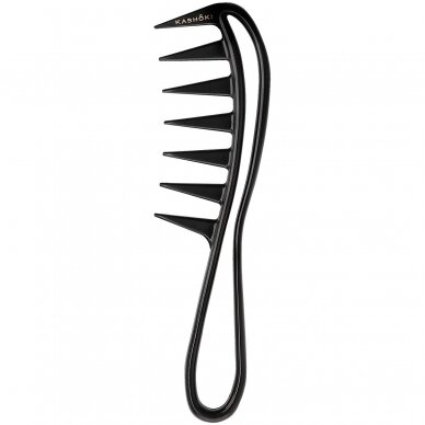 KASHOKI HR COMB HANDLE DETANGLING COMB 429 profesionalios šlapių plaukų šukos