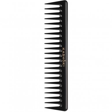 KASHOKI HR COMB WET DETANGLING COMB 399 plaukų šukos KASHOKI HR COMB WET DETANGLING COMB 399 plaukų šukos
