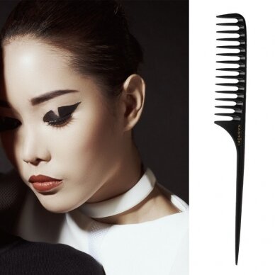 KASHOKI HR COMB WT TAIL COMB 450 šukos labai storiems plaukams AOI 4 KASHOKI HR COMB WT TAIL COMB 450 šukos labai storiems plaukams AOI 4