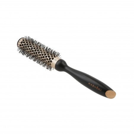KASHOKI HAIR BRUSH ESSENTIAL BEAUTY natūralios šukos plaukams OVAL 35 mm 1 KASHOKI HAIR BRUSH ESSENTIAL BEAUTY natūralios šukos plaukams OVAL 35 mm 1