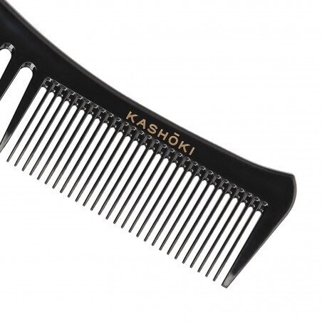 KASHOKI HAIR COMB DETANGLING COMB 436 Šukos su dviejų tipų dantukais TOMOKO 3