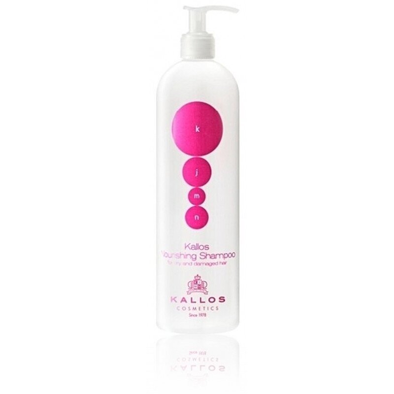 KALLOS NOURISHING maitinamasis šampūnas sausiems ir pažeistiems plaukams, 1000 ml KALLOS NOURISHING maitinamasis šampūnas sausiems ir pažeistiems plaukams, 1000 ml