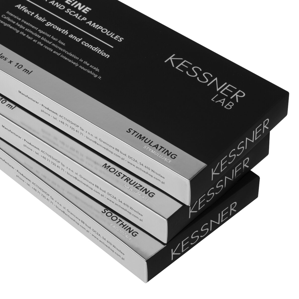 KESSNER LAB prebiotinės ampulės galvos odai ir plaukams 10x10 ml 3