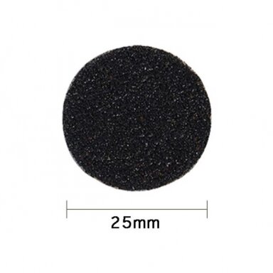 Keičiami PODO diskeliai 25 mm (100 gritų) Keičiami PODO diskeliai 25 mm (100 gritų)