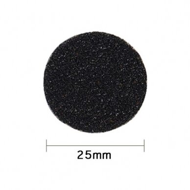 Keičiami PODO diskeliai 25 mm (240 gritų) Keičiami PODO diskeliai 25 mm (240 gritų)