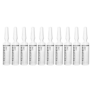 KESSNER LAB prebiotinės ampulės galvos odai ir plaukams 10x10 ml 2 KESSNER LAB prebiotinės ampulės galvos odai ir plaukams 10x10 ml 2