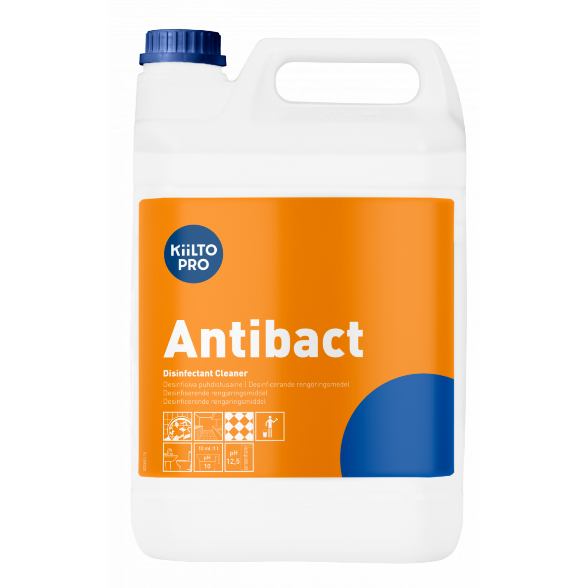 KIILTO PRO ANTIBACT dezinfekcinis valiklis, 5L