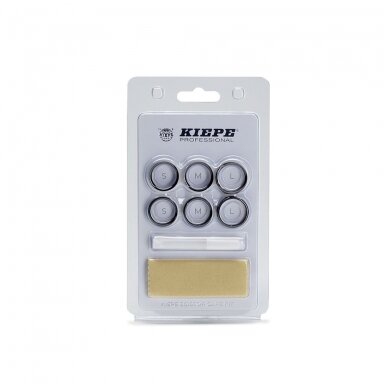 KIEPE SCISSORS CARE KIT atsarginiai silikoniniai žiedai kirpėjo žirklėms KIEPE SCISSORS CARE KIT atsarginiai silikoniniai žiedai kirpėjo žirklėms