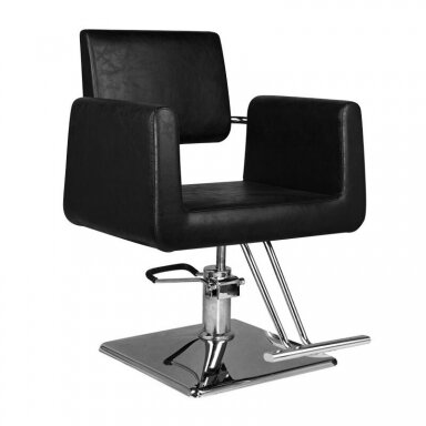 Profesionali kirpyklos kėdė HAIR SYSTEM SM313, juodos spalvos Profesionali kirpyklos kėdė HAIR SYSTEM SM313, juodos spalvos