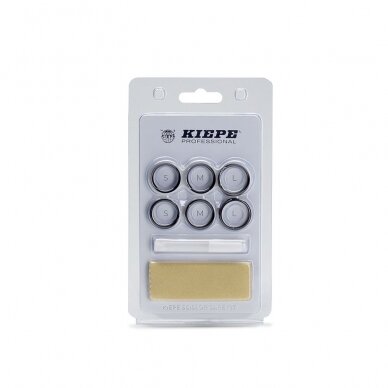 KIEPE SCISSORS CARE KIT atsarginiai silikoniniai žiedai kirpėjo žirklėms KIEPE SCISSORS CARE KIT atsarginiai silikoniniai žiedai kirpėjo žirklėms