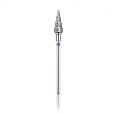 Profesionalus kietmetalio frezos antgalis CONE BLUE Profesionalus kietmetalio frezos antgalis CONE BLUE