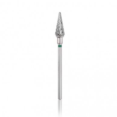 Profesionalus kietmetalio frezos antgalis CONE GREEN Profesionalus kietmetalio frezos antgalis CONE GREEN