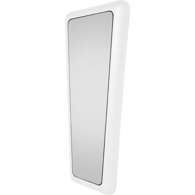 Kipyklos/ grožio salono veidrodis, baltos spalvos su LED apšvietimu Kipyklos/ grožio salono veidrodis, baltos spalvos su LED apšvietimu