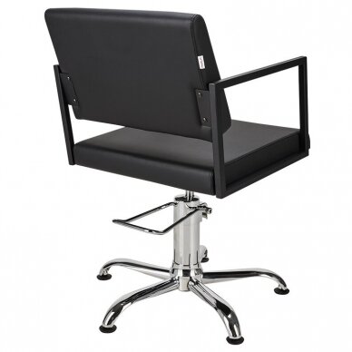 Profesionali kirpyklos kėdė BLACK LOFT SIMPLE 2 Profesionali kirpyklos kėdė BLACK LOFT SIMPLE 2