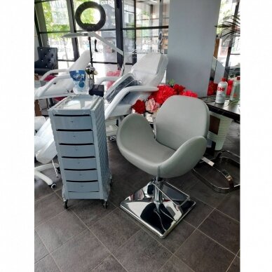 Profesionali barberio kėdė kirpykloms ir grožio salonams ALTO BH-6952, juodos spalvos 4 Profesionali barberio kėdė kirpykloms ir grožio salonams ALTO BH-6952, juodos spalvos 4