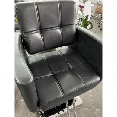 Profesionali kirpyklos kėdė HAIR SYSTEM SM344, juodos spalvos 6 Profesionali kirpyklos kėdė HAIR SYSTEM SM344, juodos spalvos 6
