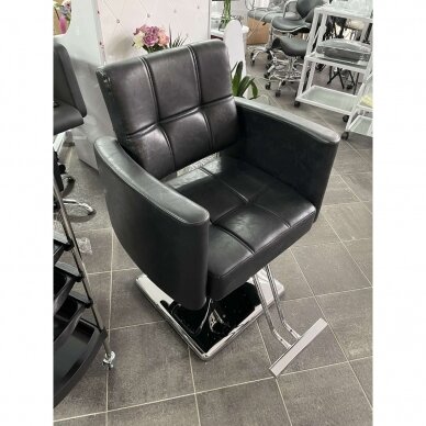 Profesionali kirpyklos kėdė HAIR SYSTEM SM344, juodos spalvos 7 Profesionali kirpyklos kėdė HAIR SYSTEM SM344, juodos spalvos 7