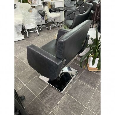 Profesionali kirpyklos kėdė HAIR SYSTEM SM376, juodos spalvos 8 Profesionali kirpyklos kėdė HAIR SYSTEM SM376, juodos spalvos 8