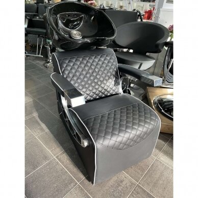 Profesionali plautuvė kirpykloms ir barberiams GABBIANO SIMONE, juodos spalvos 10 Profesionali plautuvė kirpykloms ir barberiams GABBIANO SIMONE, juodos spalvos 10