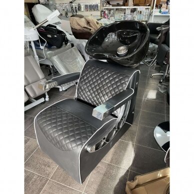 Profesionali plautuvė kirpykloms ir barberiams GABBIANO SIMONE, juodos spalvos 7