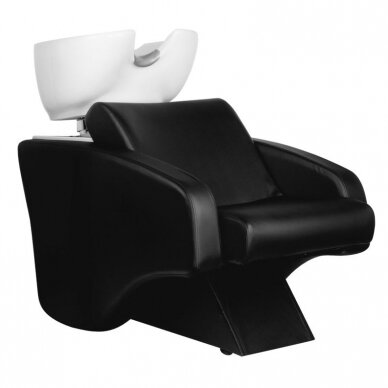 Profesionali kirpyklos plautuvė HAIR SYSTEM C38, juodos spalvois 1 Profesionali kirpyklos plautuvė HAIR SYSTEM C38, juodos spalvois 1