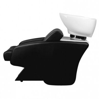 Profesionali kirpyklos plautuvė HAIR SYSTEM C38, juodos spalvois 2 Profesionali kirpyklos plautuvė HAIR SYSTEM C38, juodos spalvois 2