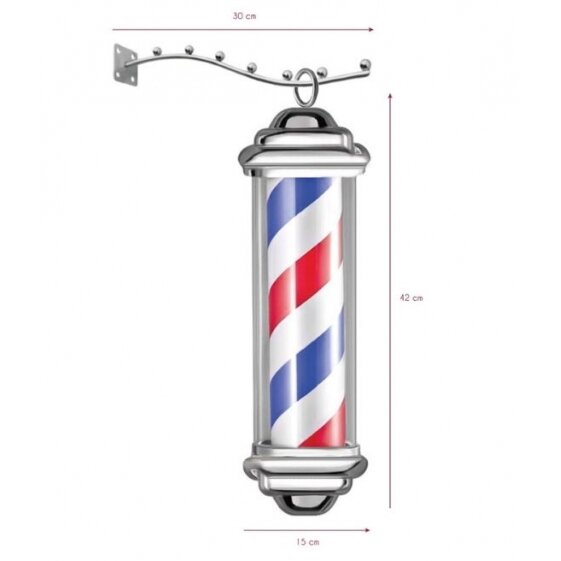 Besisukantis šviestuvas-lempa BARBER salonams BB08 SMALL 42cm 2 Besisukantis šviestuvas-lempa BARBER salonams BB08 SMALL 42cm 2