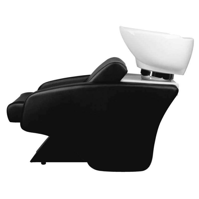 Profesionali kirpyklos plautuvė HAIR SYSTEM C38, juodos spalvois 2 Profesionali kirpyklos plautuvė HAIR SYSTEM C38, juodos spalvois 2