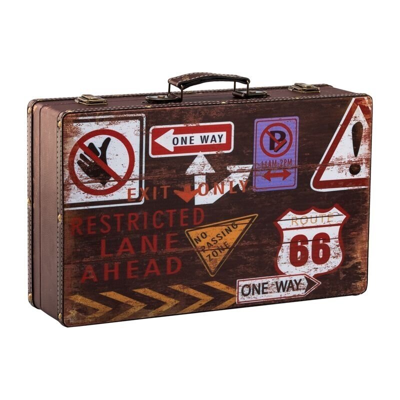 Kirpėjų ir barberių lagaminas įrankiams susidėti BARBER ROUTE66 1