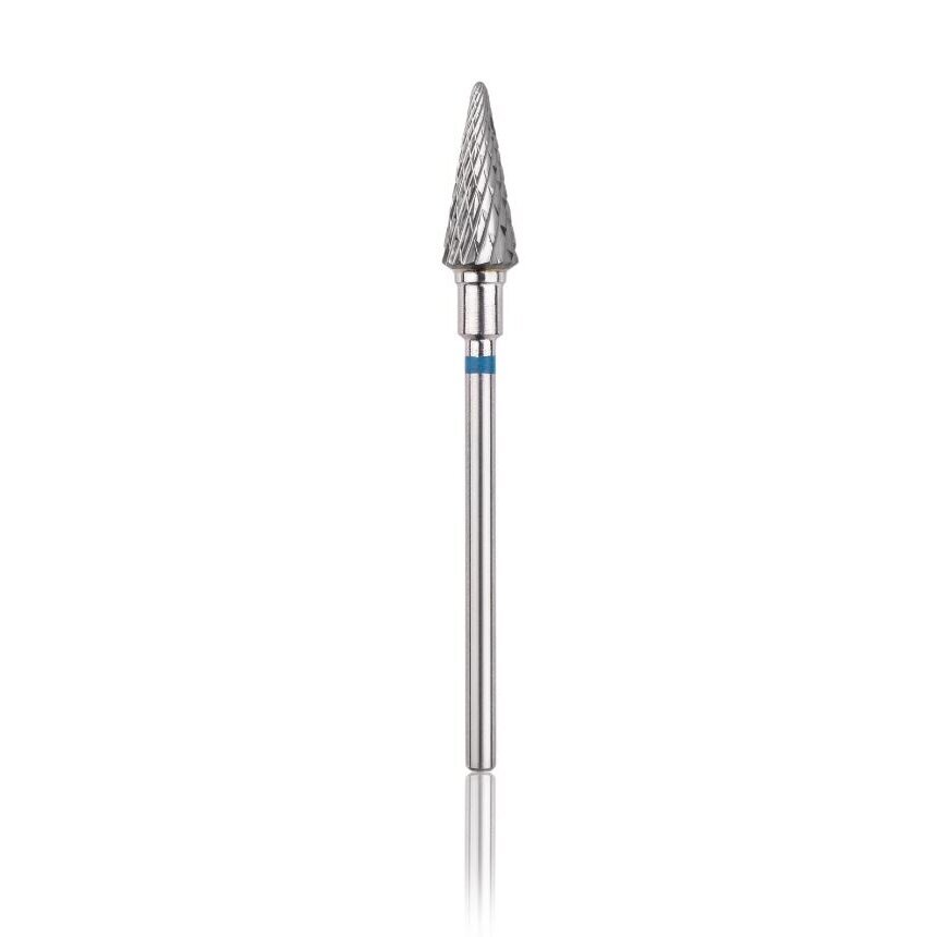 Profesionalus kietmetalio frezos antgalis CONE BLUE Profesionalus kietmetalio frezos antgalis CONE BLUE