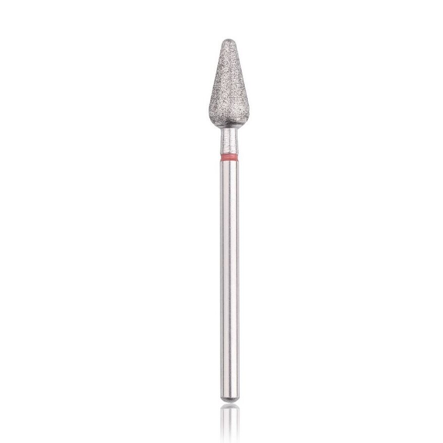 Profesionalus deimantinis frezos antgalis ROUNDED CONE RED Profesionalus deimantinis frezos antgalis ROUNDED CONE RED
