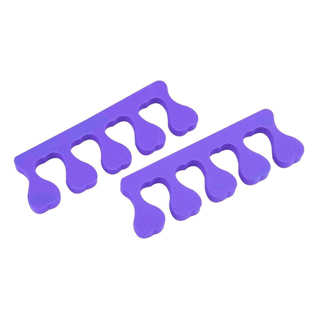 Kojų pirštų skirtukai pedikiūro procedūroms (1 pora) VIOLET Kojų pirštų skirtukai pedikiūro procedūroms (1 pora) VIOLET