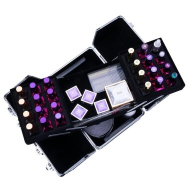Kosmetikos lagaminas M WHITE DIAMOND Kosmetikos lagaminas M WHITE DIAMOND