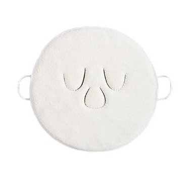 Kosmetologinis tekstilinis veido ranksluoštis-kaukė procedūroms Kosmetologinis tekstilinis veido ranksluoštis-kaukė procedūroms